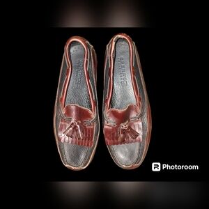 Sperry Top-Sider Tremont Double Kilt Tassel Black Amaretto Loafers Size 10 1/2 M